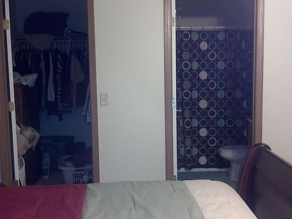 bedroom, bath and closet