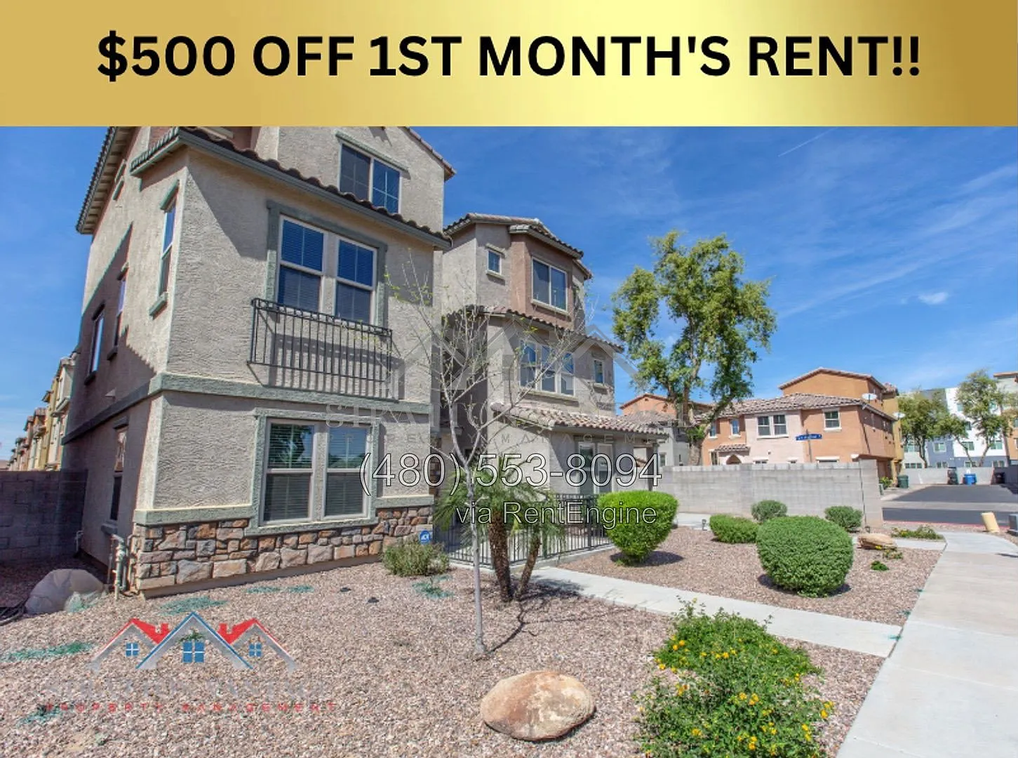 3 bed, 3.5 bath, 1483 sqft, $1,795 — Photo 1