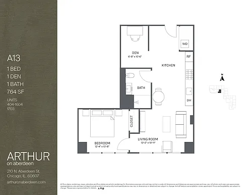 Floor plan A13
