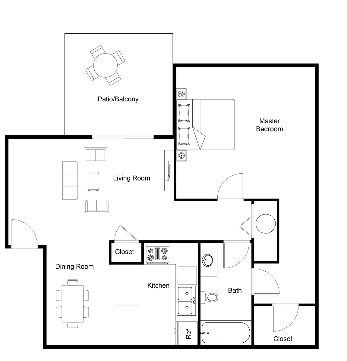 Floor plan Magnolia