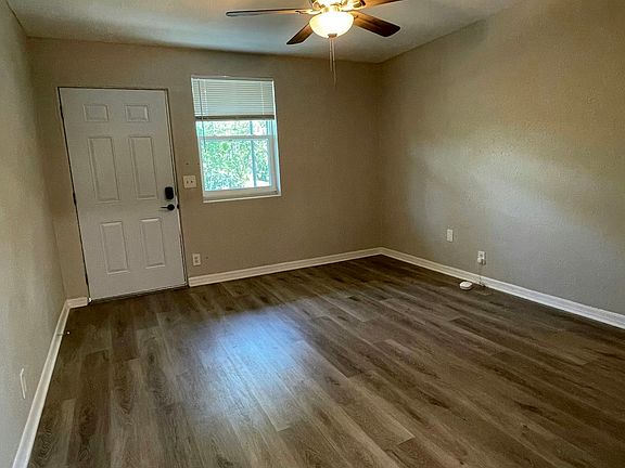 living room, looking at the front door