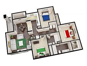 Floor plan 3X2