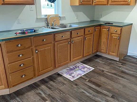 Remodeled kitchen