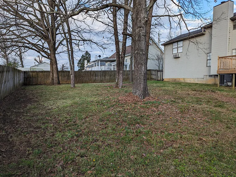 Fenced in Yard