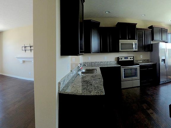 Kitchen and living room