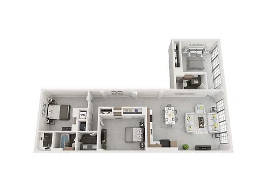 Floor plan The Central (B6L)