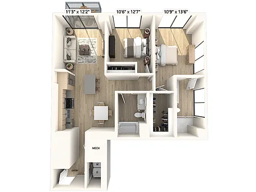 Floor plan B5