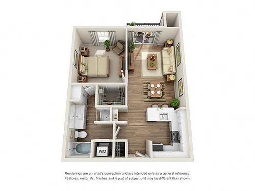 Floor plan A1B