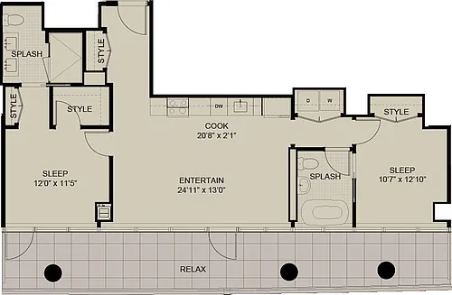 Floor plan PH06