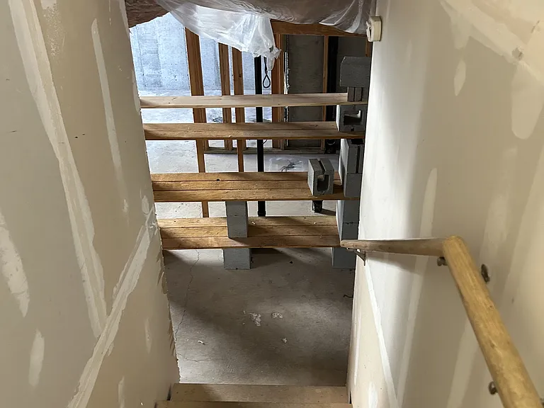 going downstairs