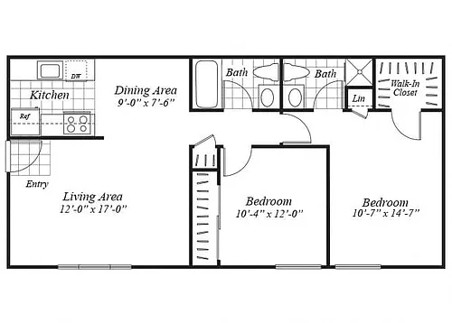 Floor plan B2
