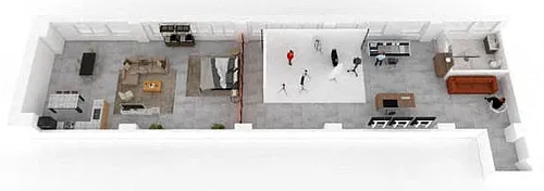 Floor plan LIVE-WORK LOFT S