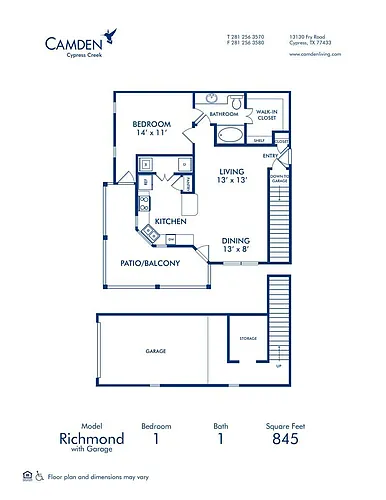 Floor plan Richmond - G
