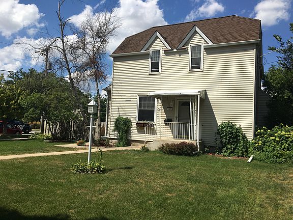 Exterior of home, from south