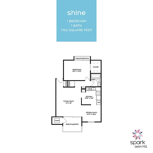 Floor plan Shine