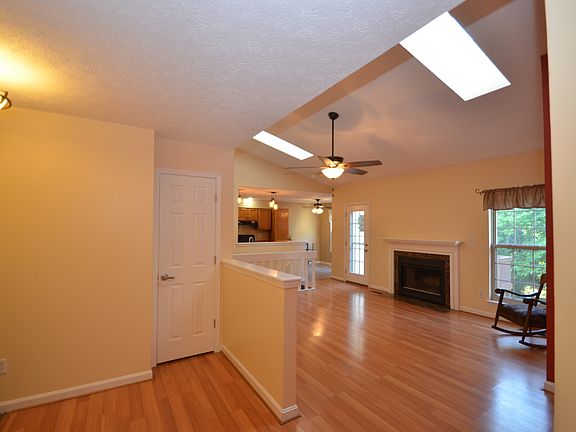 Livingroom with skylights