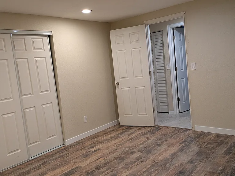 Basement bedroom