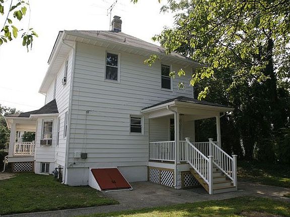 large level treed back yard
