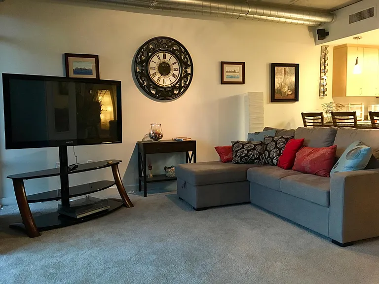 Living Area - cable and wifi not included