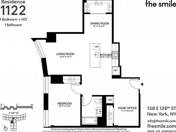 2nd image of 158 E 126th St APT 1122