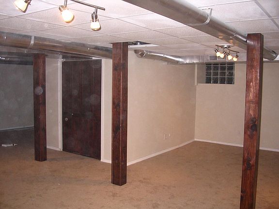 Newly finished basement