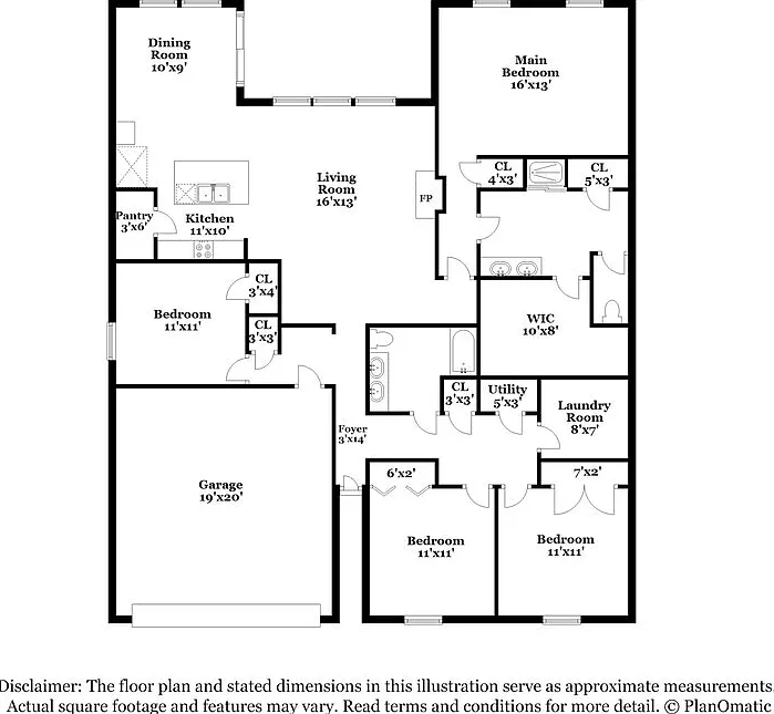4 bed, 2.0 bath, 2093 sqft, $2,440 — Photo 2
