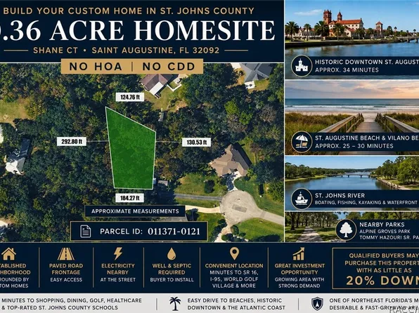 0 Shane Ct, Saint Augustine, FL 32092