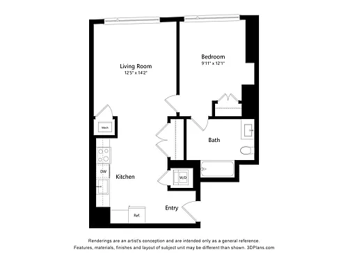 Floor plan Verde A17