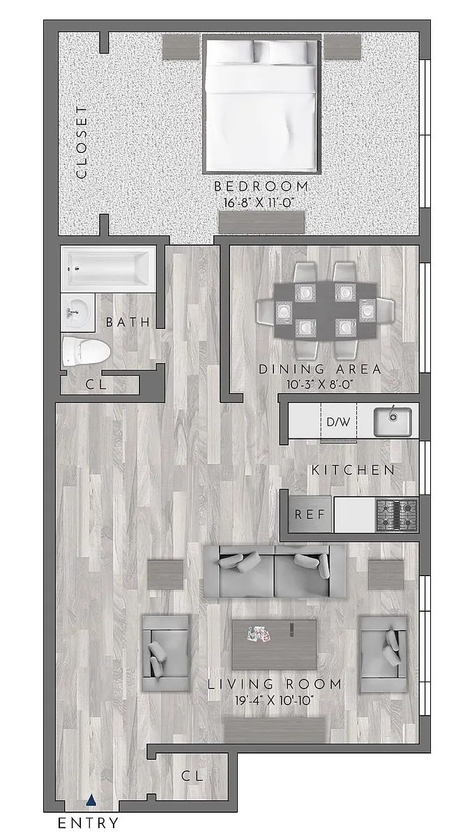 Floor plan A3 (Renovated)