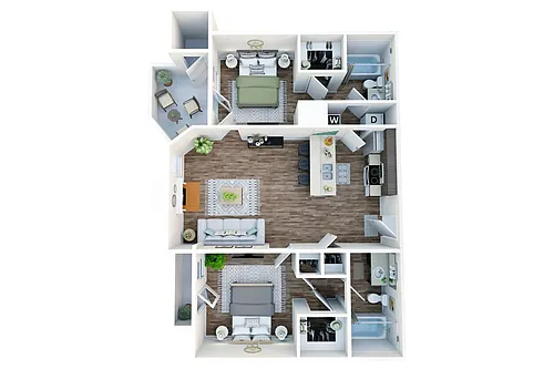 Floor plan B1