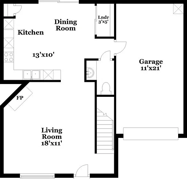 3 bed, 2.5 bath, 1682 sqft, $1,960 — Photo 2
