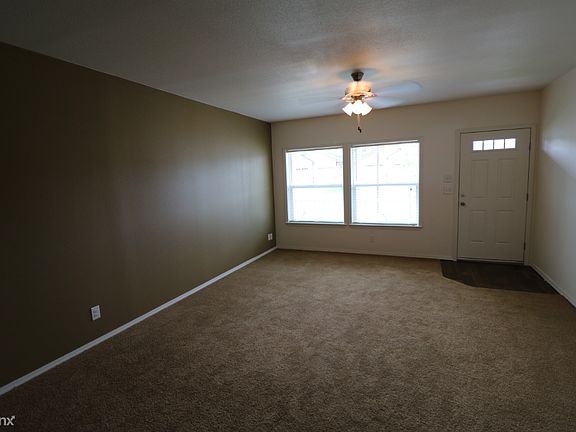 Open floor plan and kitchen