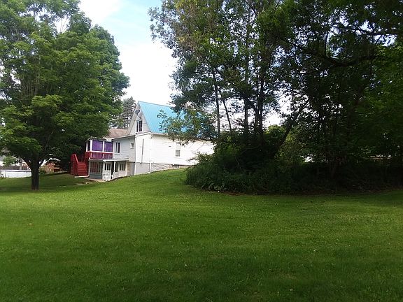 large beautiful back yard