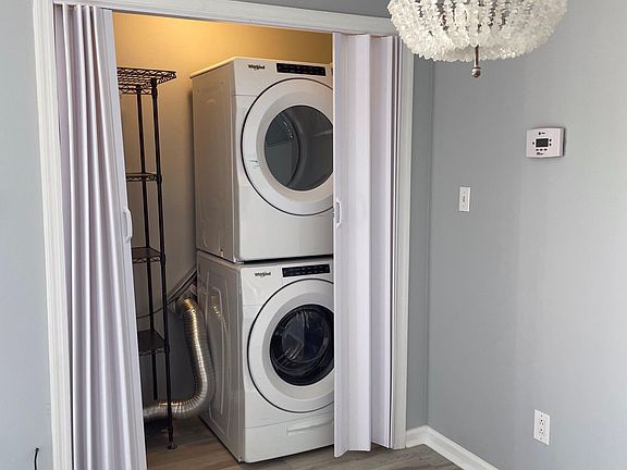 Brand new full-size washer & dryer.