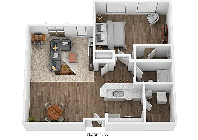 Floor plan The Delta Queen