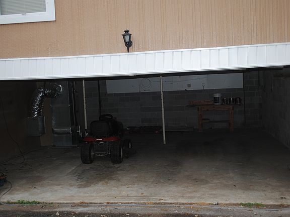2 car garage: ask about mower!
