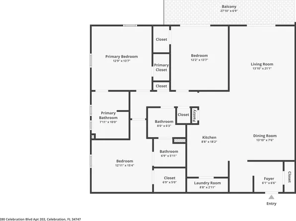 280 Celebration Blvd APT 203, Celebration, FL 34747