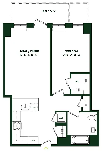 Floor plan A13E