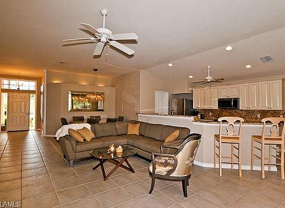 Open concept wide view