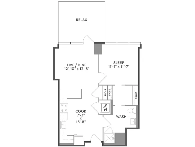 Floor plan A2f