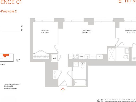 2nd image of 55 Suffolk St APT 2101