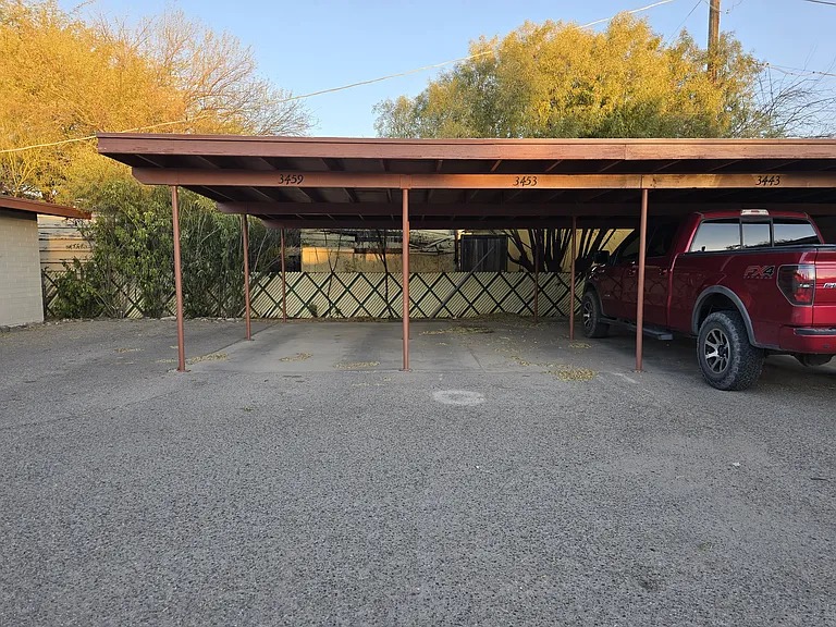 Carport Included to Protect Your Car