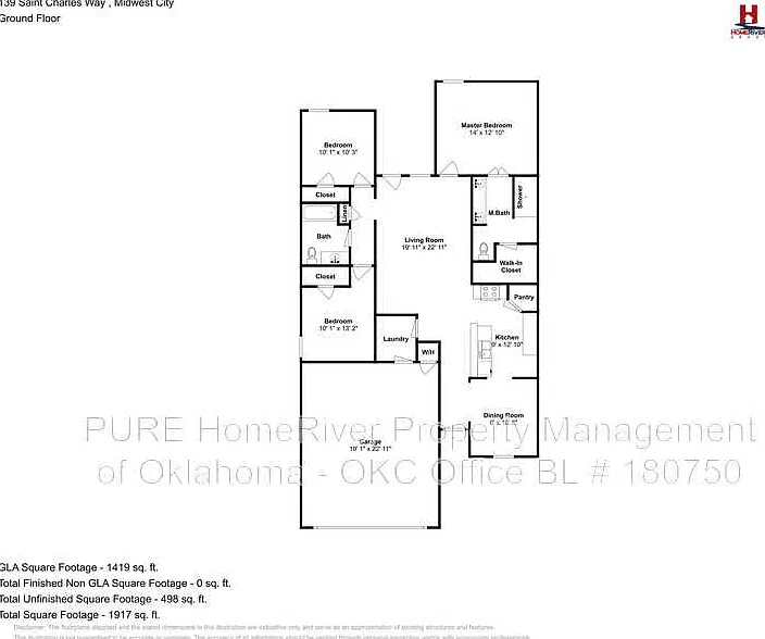 3 bed, 2.0 bath, 1430 sqft, $1,565 — Photo 4