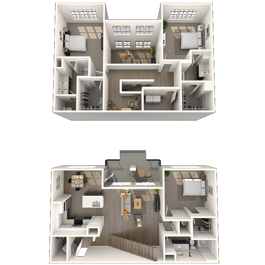 Floor plan TH41 3x3 1923 SF
