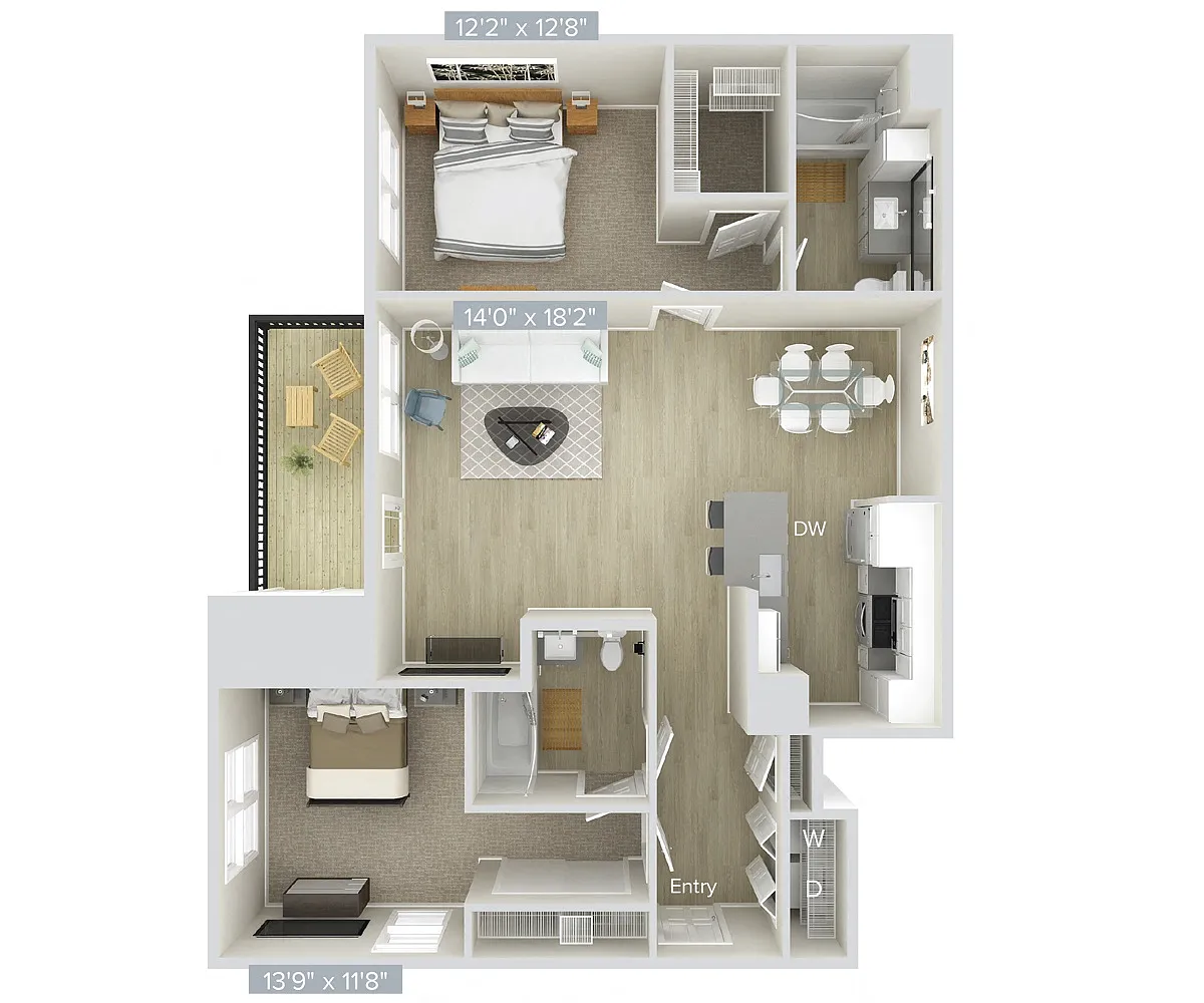 Floor plan BD1