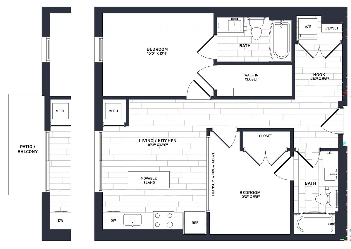 Floor plan B12A