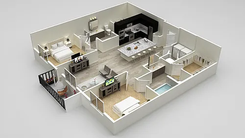 Floor plan B2B