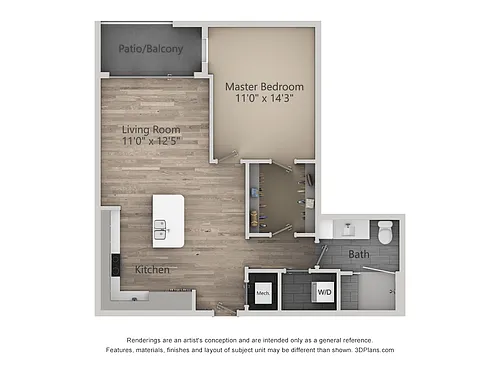 Floor plan 1L-C
