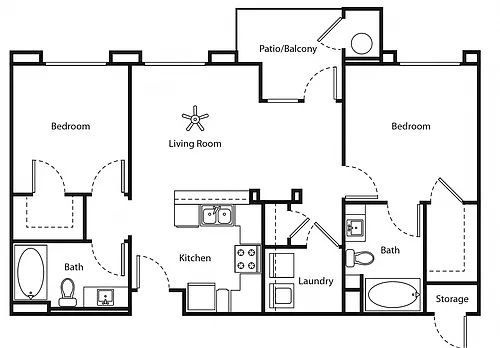 Floor plan B2