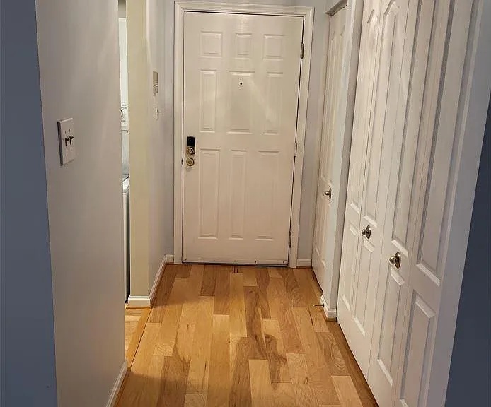 Entrance with 2 large closet space